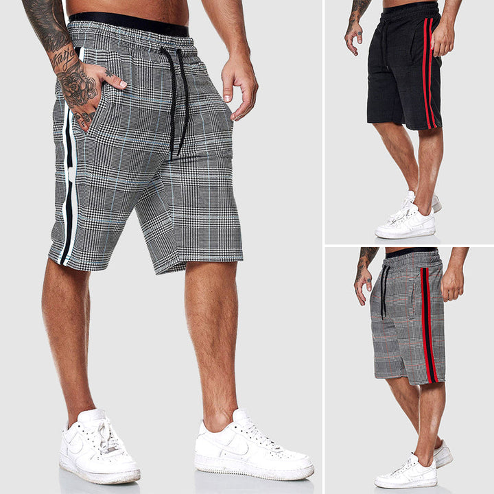 Lenoir™ | Pantalones cortos a cuadros Alpha