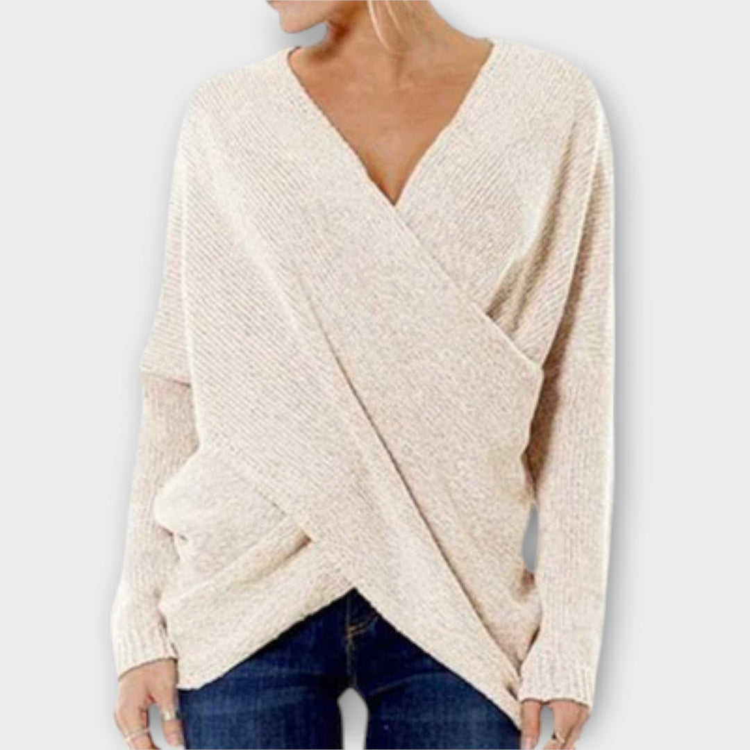 Sudadera cruzada Heidi