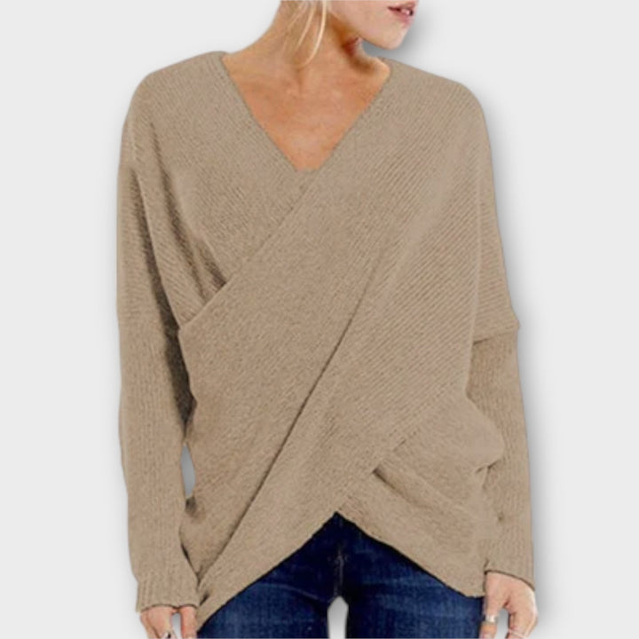 Sudadera cruzada Heidi