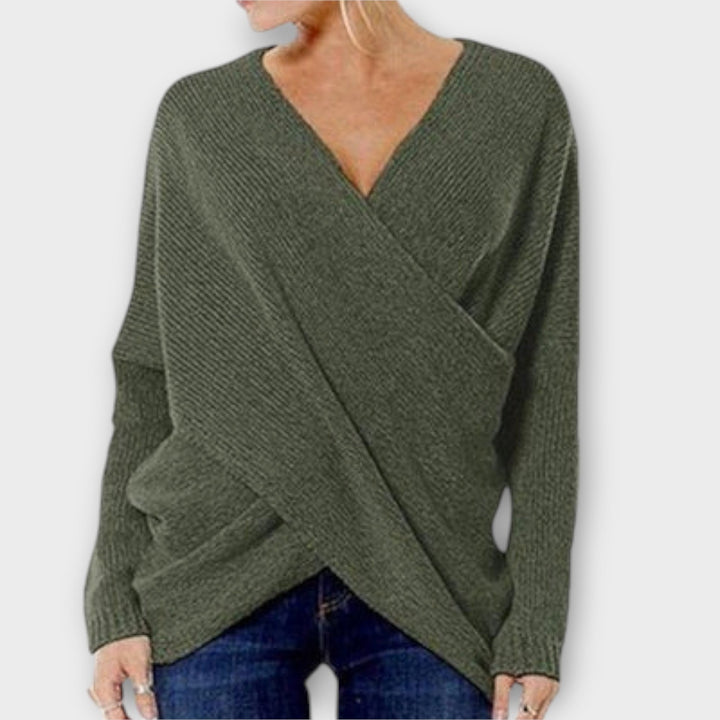 Sudadera cruzada Heidi